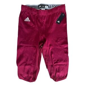 Adidas Hyped P Football Pants No Pads Press Coverage Size 3XL Maroon